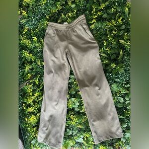 Lululemon soft stream pant in green and navy -TWO FOR $70 size 8, worn once